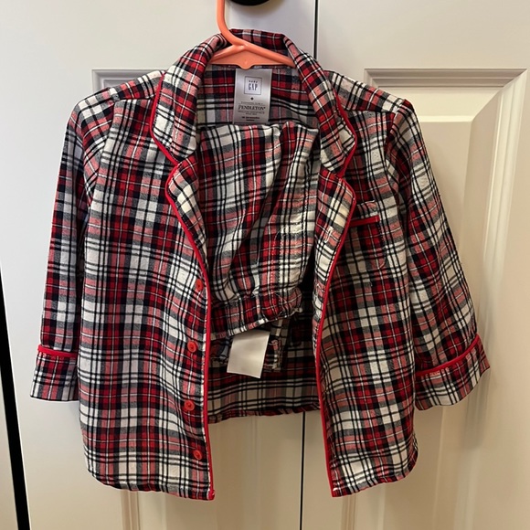 Baby gap x Pendleton collab Pajama Set 18-24 months - Picture 2 of 6